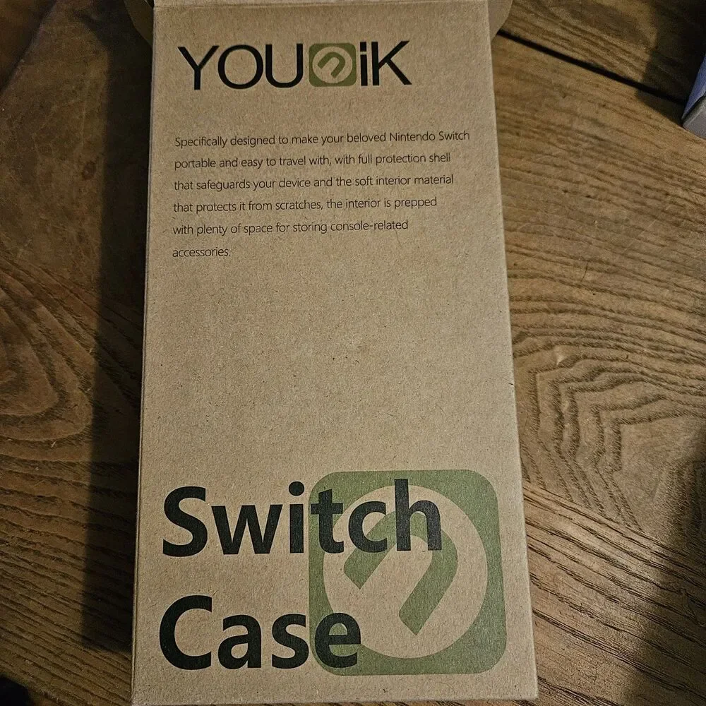 Younik Denim‎ Nintendo Switch Travel Case - New